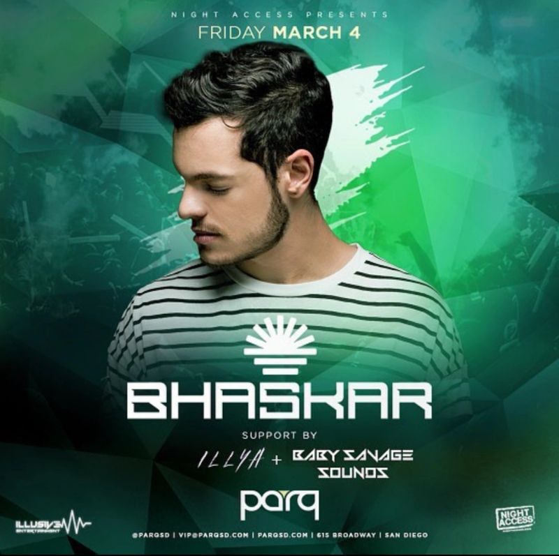 Bhaskar original event flyer