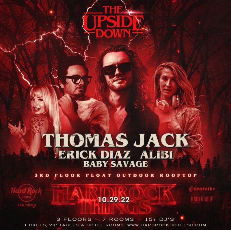 Thomas Jack original event flyer